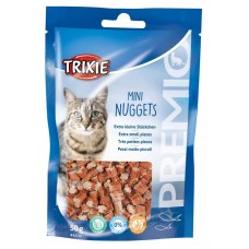 Trixie Premio Trainer Snack Mini Fish Nuggets лакомство для кошек 50 г (42741)